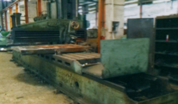 Open-side planing machine