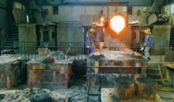 Intermediate frequency furnace